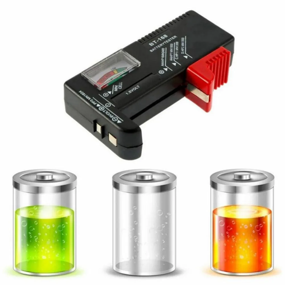 단추 셀 전압 테스터 검사기 표시기, 범용 배터리 테스터 포인터, 1.5V, 9V