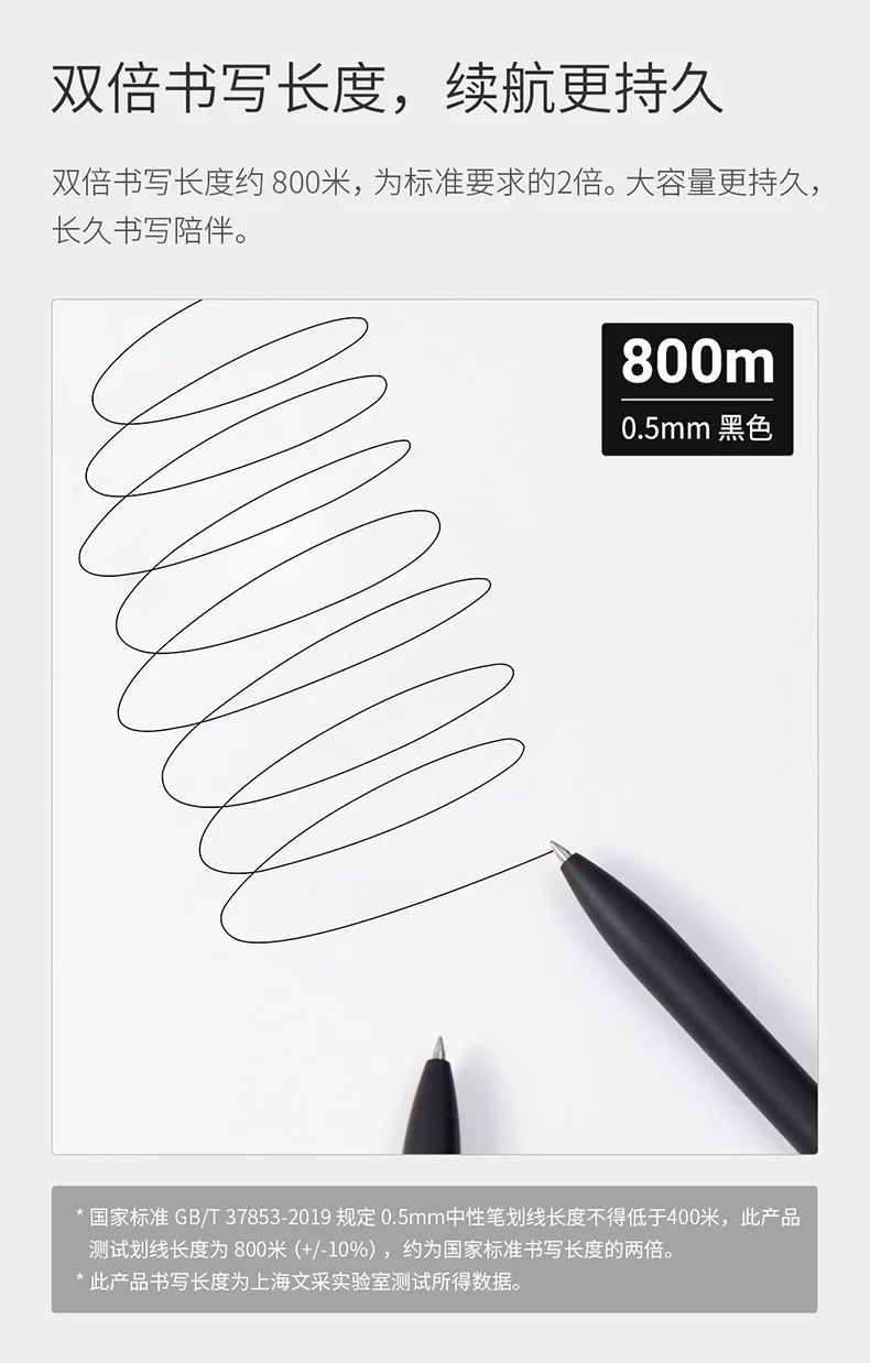 KACO Premium-Gelstift-Nachfüllung, MIDOT 0,5 Business-Schildstifte, schlichtes, elegantes Geschenk für sich selbst, Freundin, Klassenkamerad, Familie, Kollegen – Detail 9