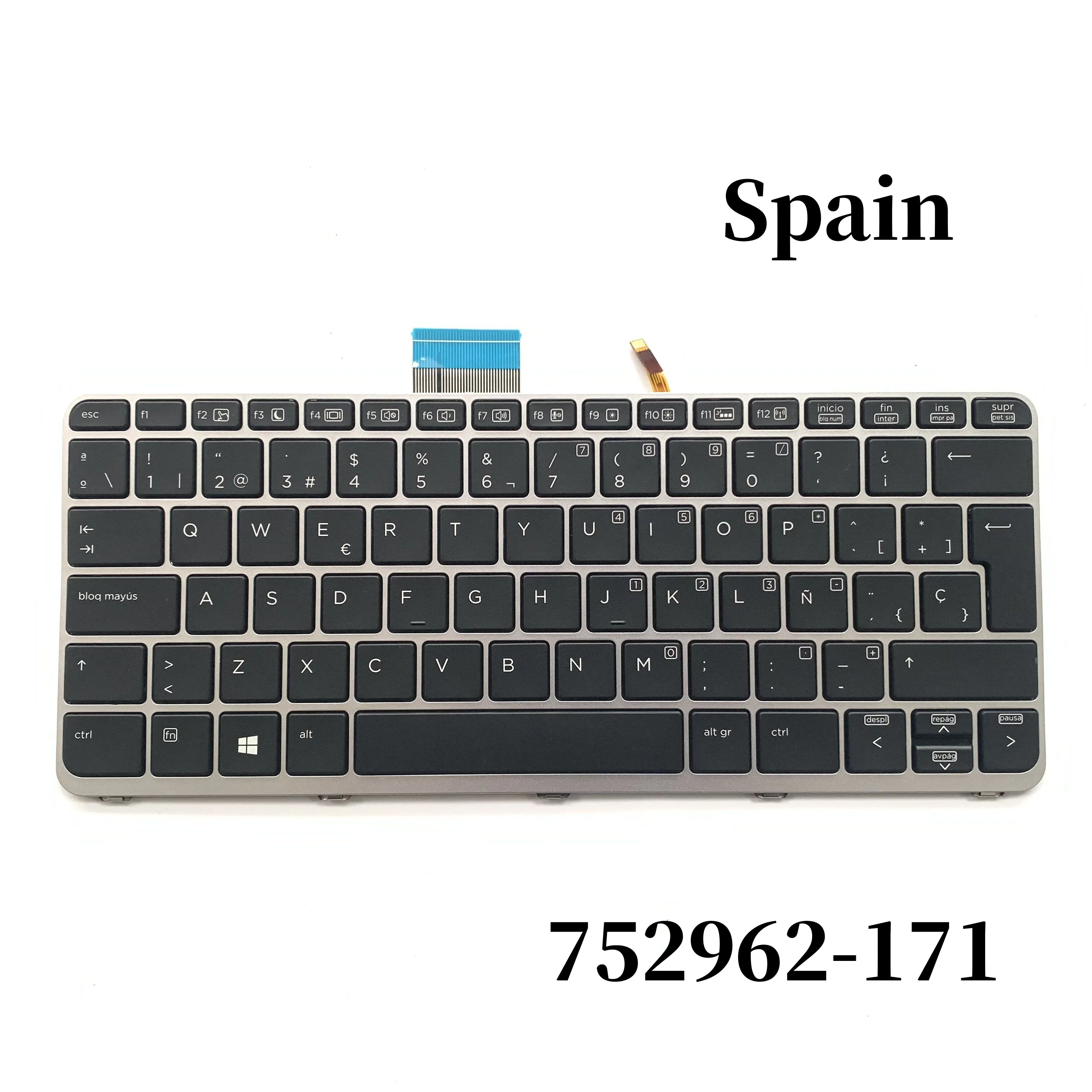 Premium Silver Backlit Keyboard