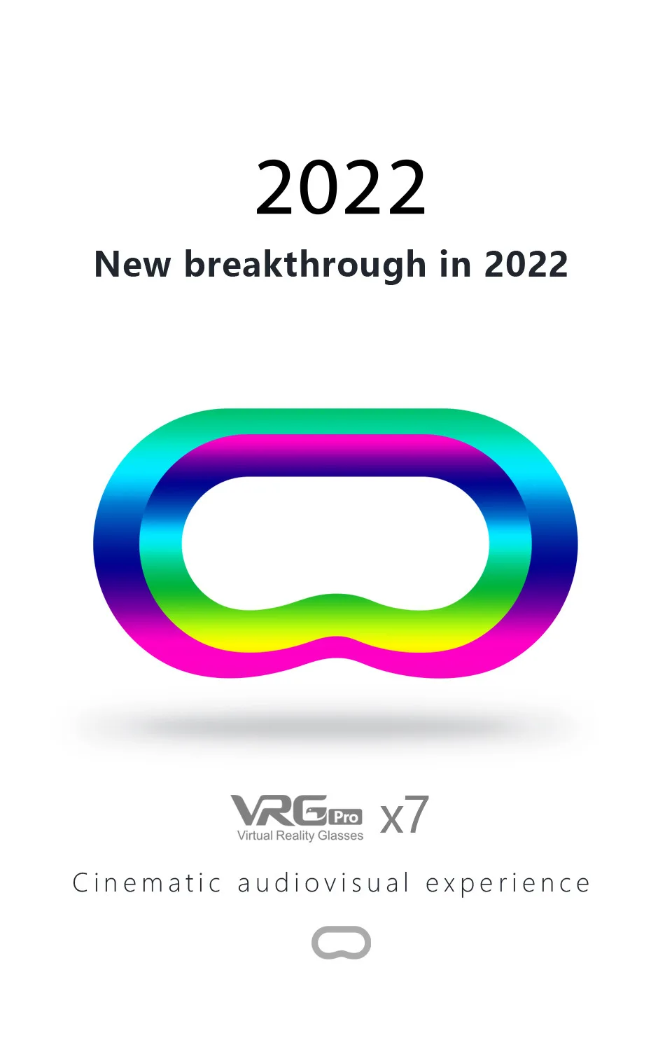 VRGPRO X7 VR Glasses Box For 5 To 7 Inch Smartphones Full Screen VR Headset 3D Helmet Movie Video Game Virtual Reality Devices