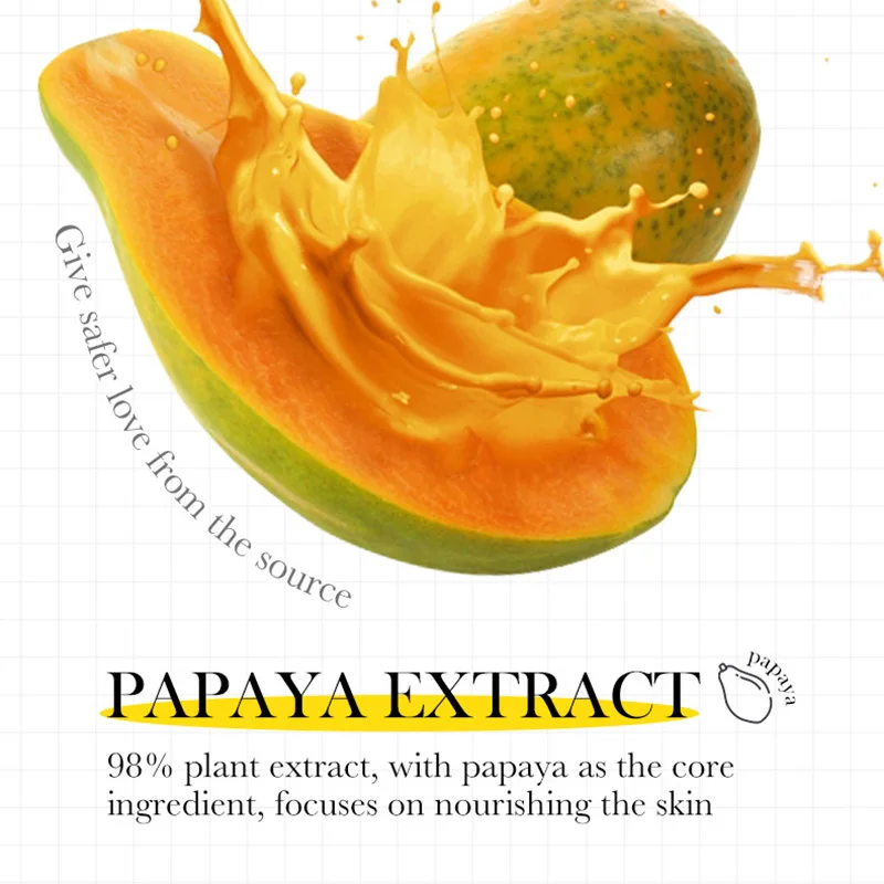 SADOER Papaya Moisturizing Cream Anti cracking Repair Hydrating Heel Neck Face Universal Body Cream Skin Care Products 4