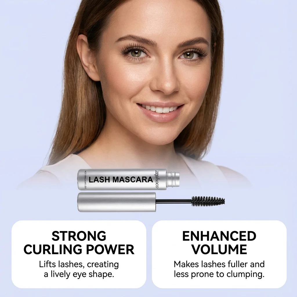Volumizing Mascara Waterproof Black Lash Extension Makeup_voghion.com