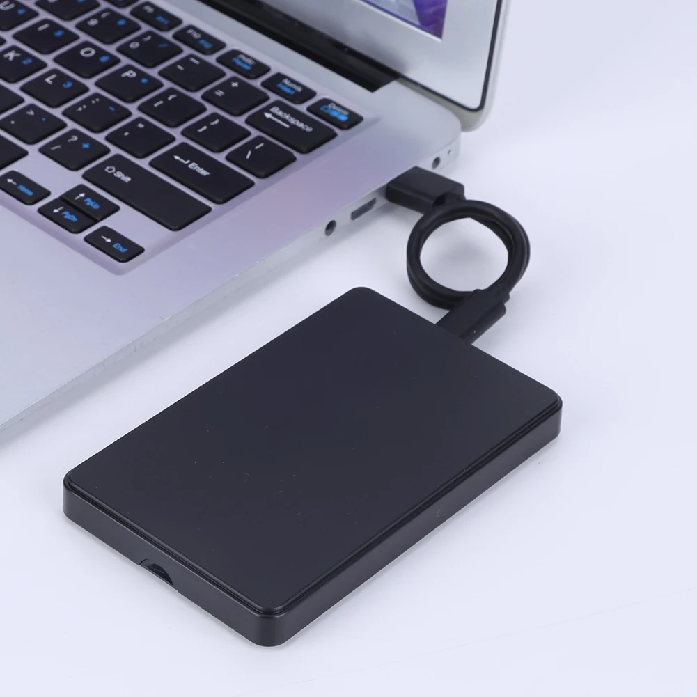 USB3.1 Mobile HDD Case with USB3.0 To Type-C Cable 2.5in Portable Harddisk Case Hot Swap Plug and Play for SATA 1/2/3 HDD Or SSD