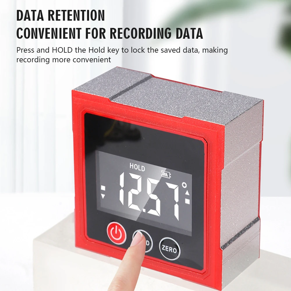 Digital Protractor Magnetic Laser Inclinometer Angle Gauge