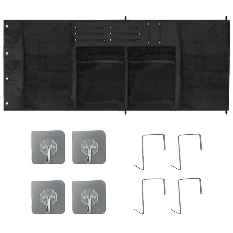 

Mesh Hanging Storage Organizer Folding Toy Clothing Bag Clothes Dryer Net Hanger Hanging Organizer