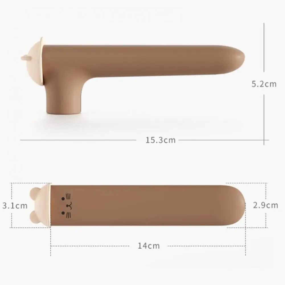 Doorknob Cover Shock-proof Door Handle Sleeve Wear-Resistant Anti-collision Cartoon Shape Silicone Door Handle Protector
