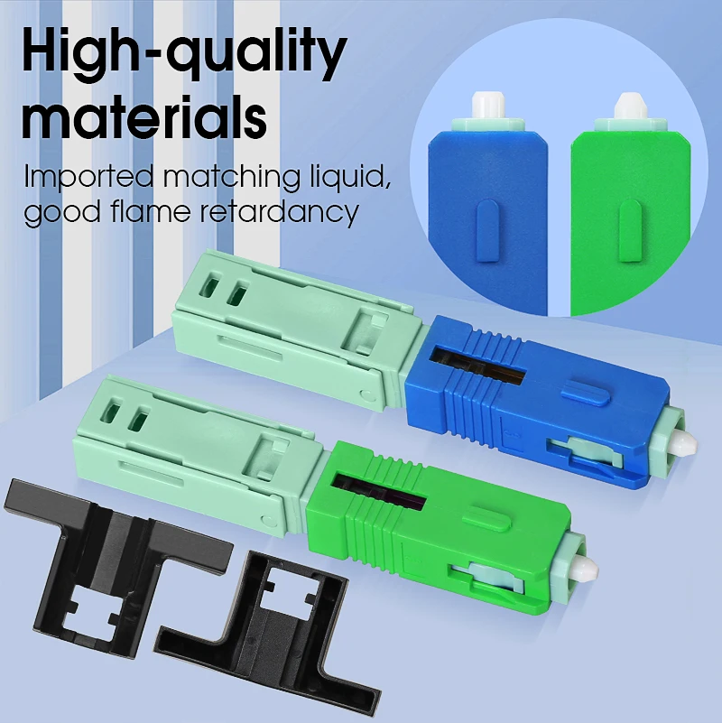 FTTH SC UPC/APC Optical fibe quick connector SC FTTH Fiber Optic Fast Connector