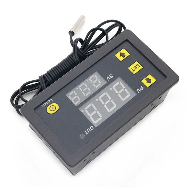 12V Temperature Controller Switch with Probe 20A Thermostat Control -UK