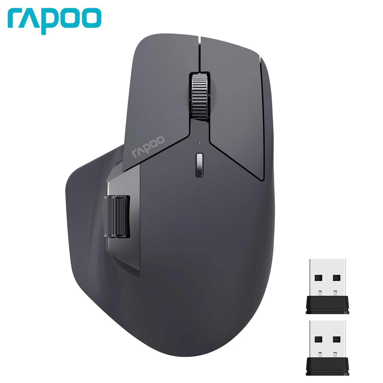 

Беспроводная игровая мышь Rapoo Mt760, легкая, 3 режима, Bluetooth, 2,4 ГГц, 7 передач, DPI