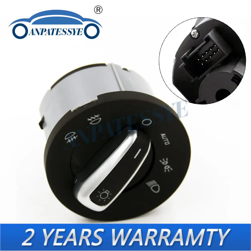 Автомобильная хромированная противотуманная фара