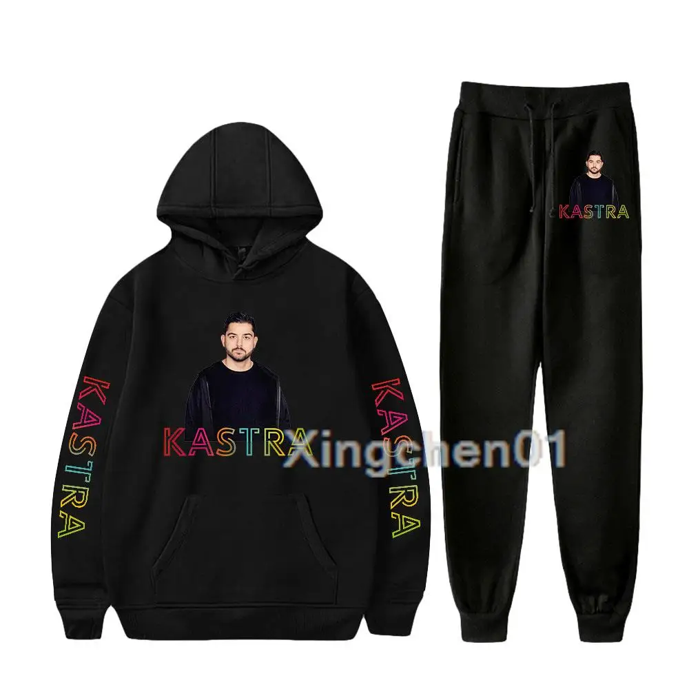 

Kastra takım elbise erkek/kadın seti Hoodie pantolon eşofman spor Hoodies