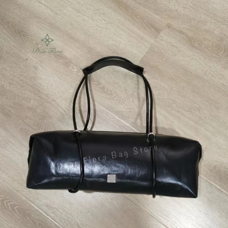 Y2K Women's Bag Large Capacity Boston Pillow Handbag Spicy Girl Fashion Motorcycle Shoulder Bags Vintage Large Capacity Tote Bag - Image 5