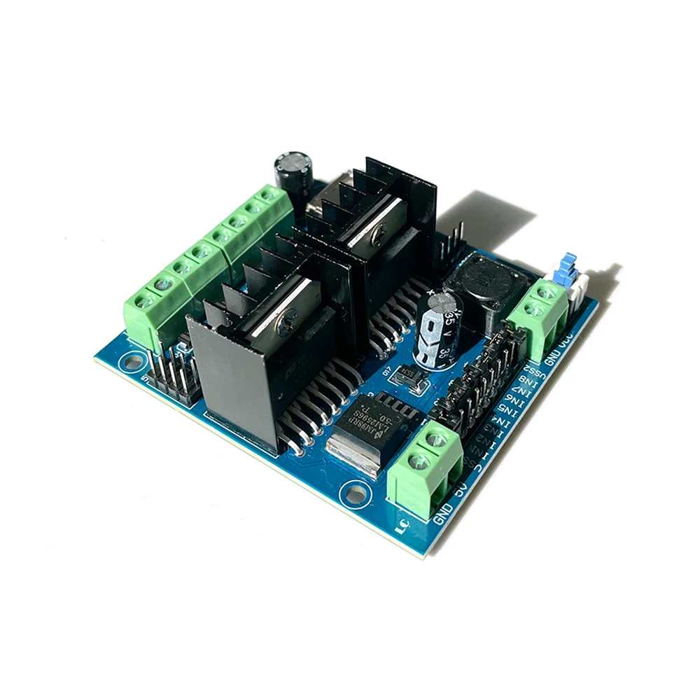 L298N 모터 드라이버 보드 4 웨이 모터 속도 컨트롤러 모듈 Arduino 스마트 카용 정방향 역회전 모터 컨트롤러