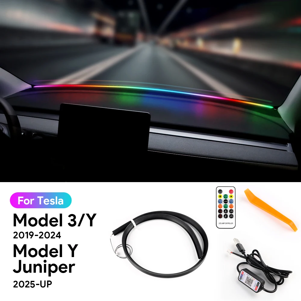 For Tesla Model 3 Highland 2019-2024 Model Y 2025 Juniper Front