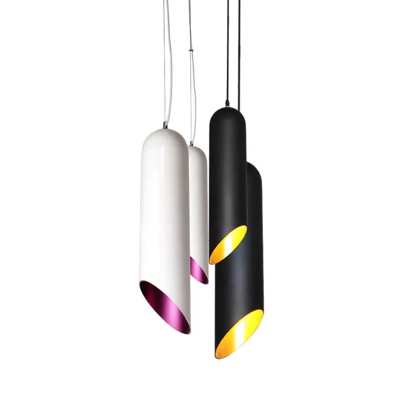 

Modern Pipe Pendant Lights Hanging LED Ceiling Suspension Lamp Chandelier For Bedroom Restaurant Dining Living Room Coffee Bar