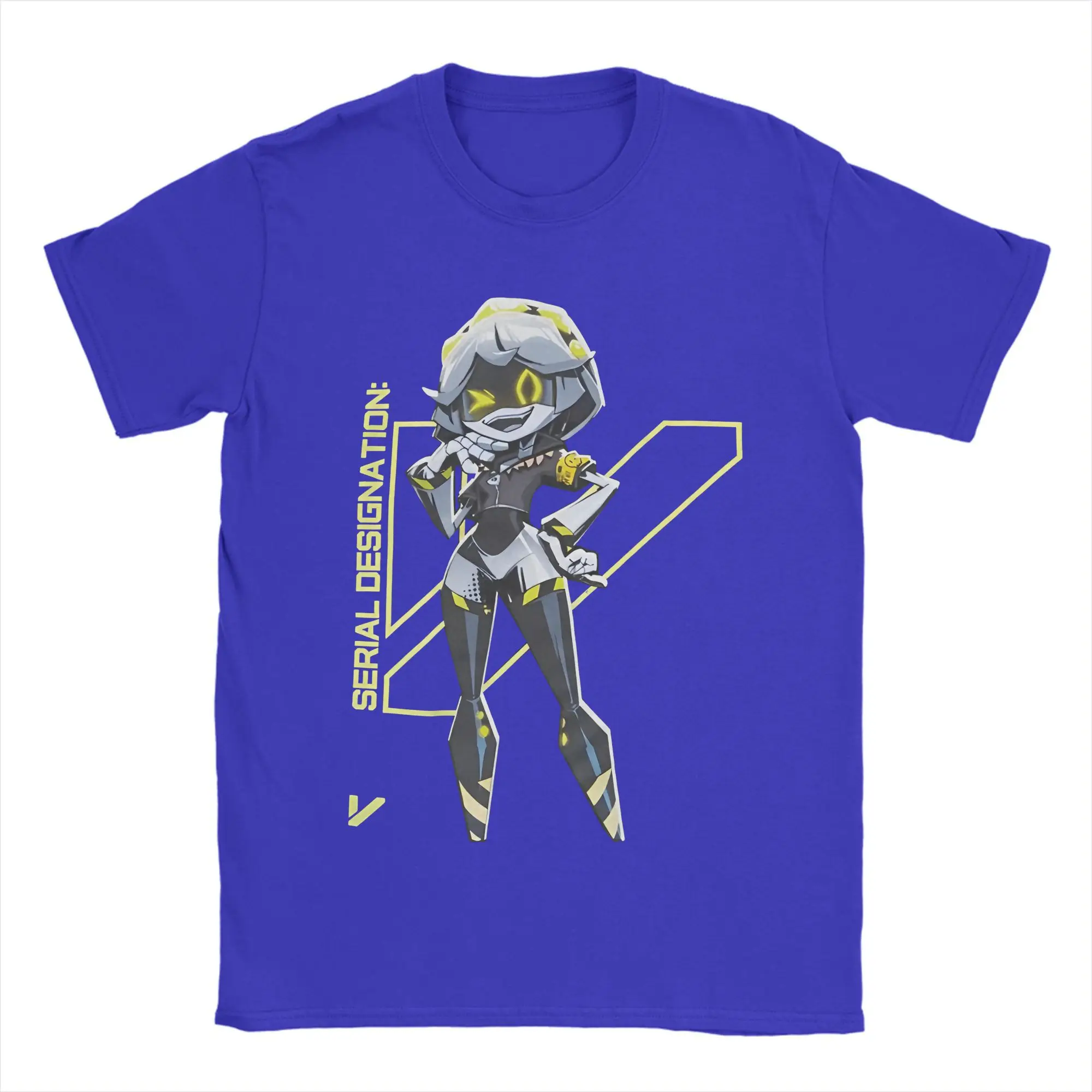 Men's 100% Cotton Murder Drones Graphic Tee - Funny Game Character Design, Round Neck Short Sleeve Shirt, Perfect Gift Idea