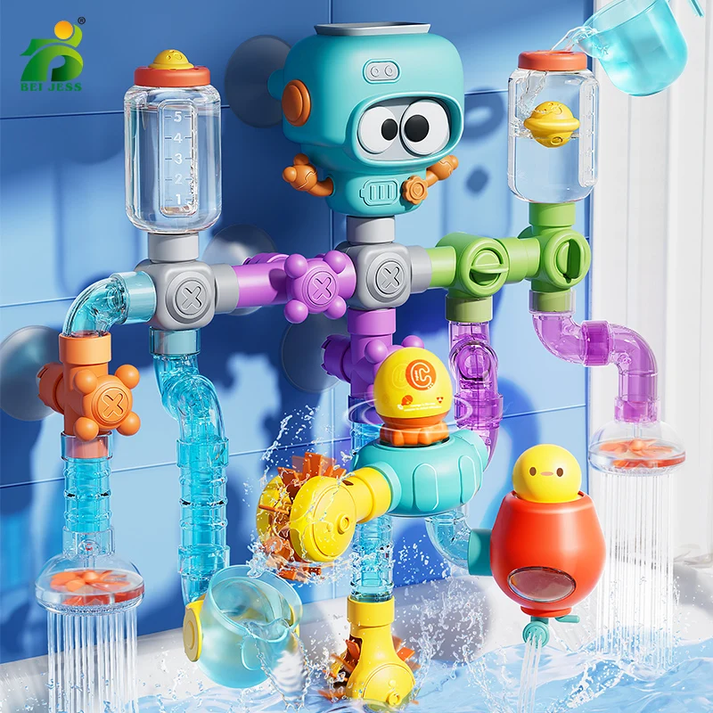 Baby Bath Toys with Strong Suction Cups 1
