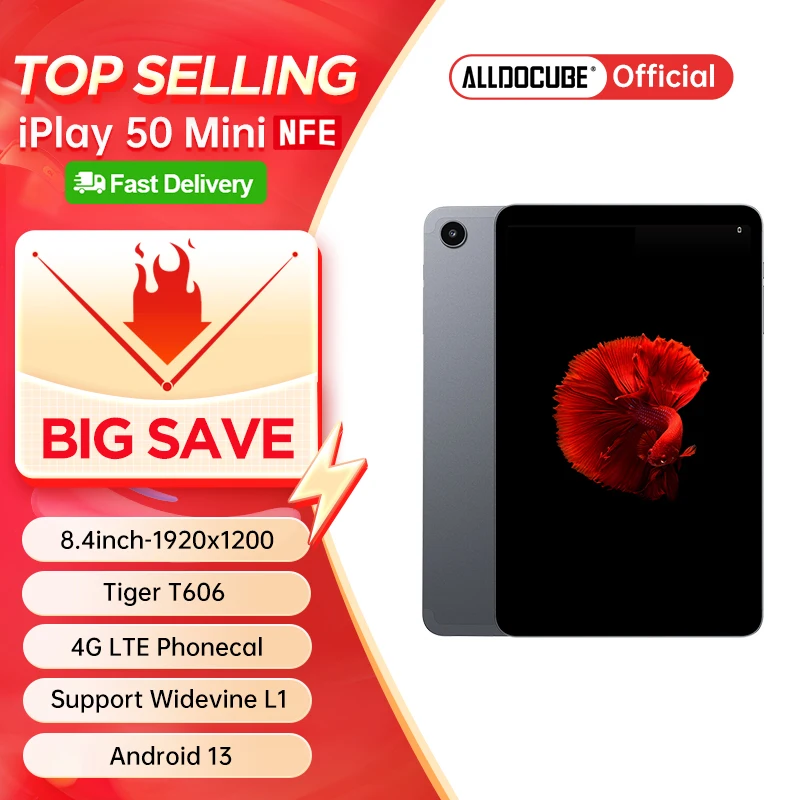 8 Tablet|alldocube Iplay 50 Mini Tablet 8.4inch - Android 13, 4g 