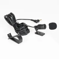 Car Audio Microphone 3.5mm Clip Jack Plug Mic Stereo Mini Wired External Microphone For Auto DVD Radio Professionals 5