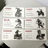 Angel of The Day Oracle / Demon of The Day Oracle: 40 Inspirational Messages 10*5cm 5