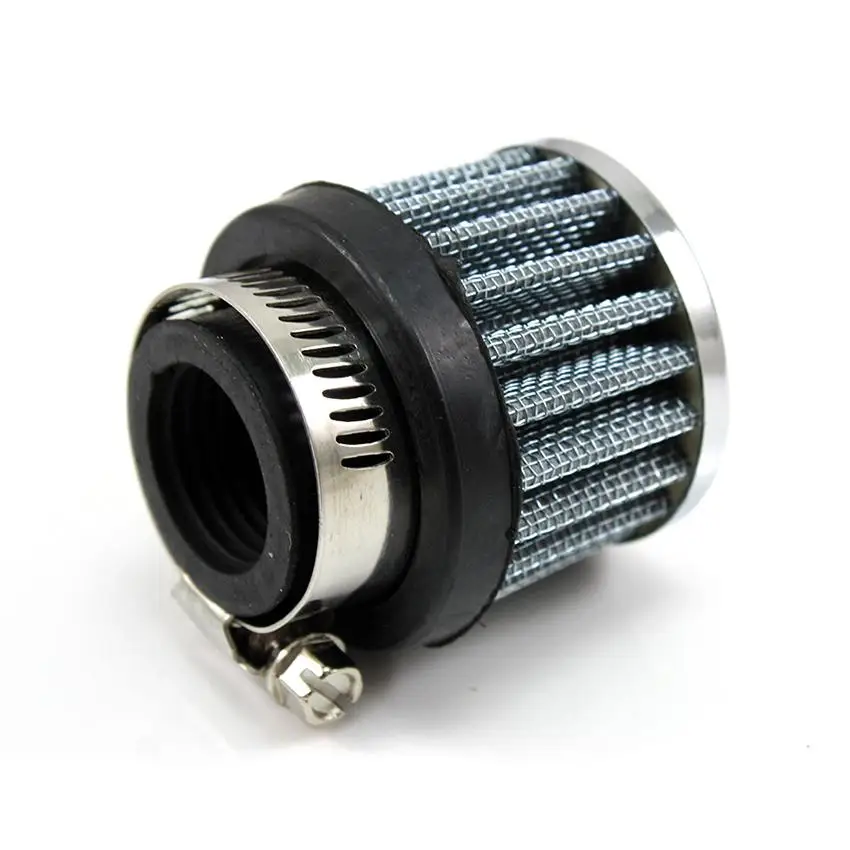 Universal Car Air Filter 25mm for Motorcycle Cold Air Intake High Flow Crankcase Vent Cover Mini Breather Filters car air intake system motorcycle air filter hose