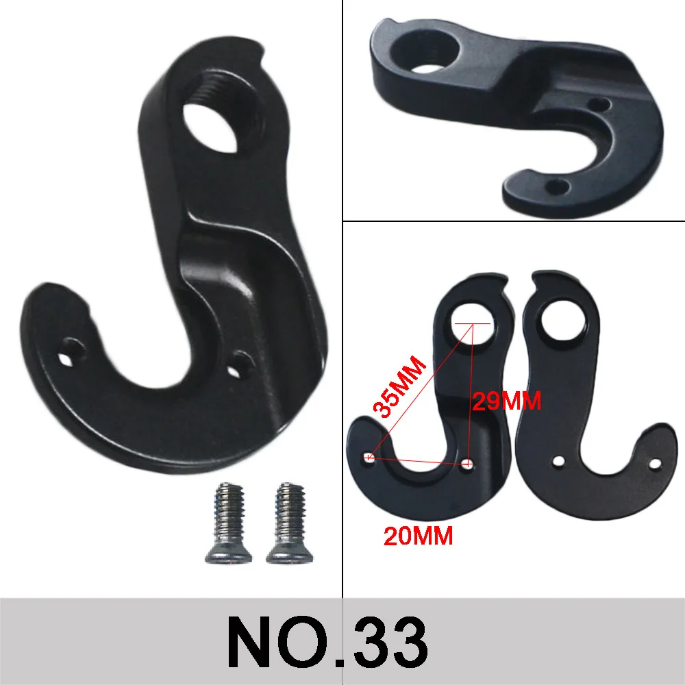 1pc mtb Fahrrad Schaltwerk Kleiderbügel Rennrad rahmen Hinterrad Mech Umwerfer Kleiderbügel Heck haken Ausfallende Konverter Adapter – Detail 14