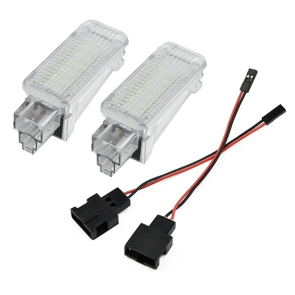 2XLED Trunk Boot Lights Lamp For Skoda Octavia Fabia Superb Roomster Kodiaq Car Replacement Parts Automotive Goods