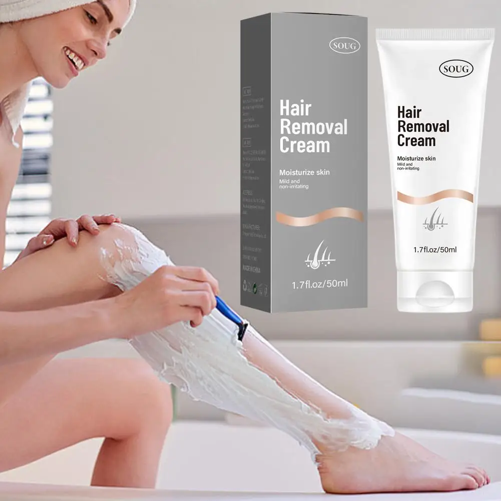

Painless Effective Hair Removal Cream For Men Women Mild Nourish Smooth Fast Whitening Hand Leg Armpit Body Care Available B9x3