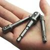 1PCS CR-V Drill Socket Adapter 1/4" Hex Shank To 1/4" 3/8" 1/2" Square Head Connecting Rod Extension Drill Bit Bar Power Tool 2
