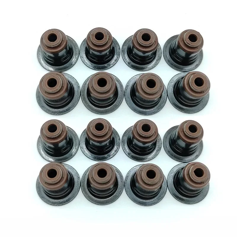 Valve Stem Oil Seal 16PCS 222242G000 22224-2G000 fit for Hyundai Elantra Sonata Veloster for Kia Seltos Sportage Optima