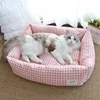 New Four Seasons Universal Pet Nests Spring and Autumn Square Nests Winter Warm Dog Nests Cat Nests Thickened Small Dog NestsCat 6