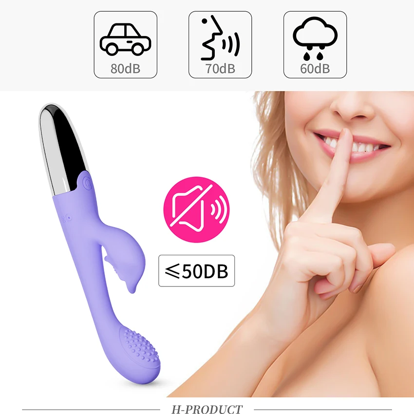 Vibromasseur pour femmes 2 en 1 léchage hine Clitoris stimulateur g-spot puissant Vibro gode baguette femelle Clitoris ventouse sexe adulte_voghion.com