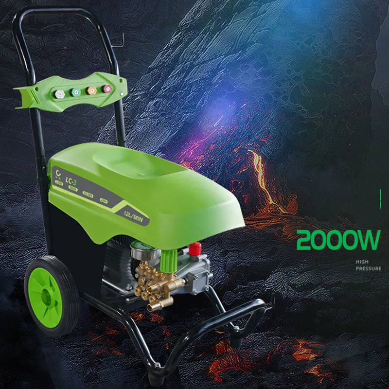 12L/Min High-pressure Car Washing Machine Automatic Washing Machine 2000W High-power All-copper Washing Machine 1800W