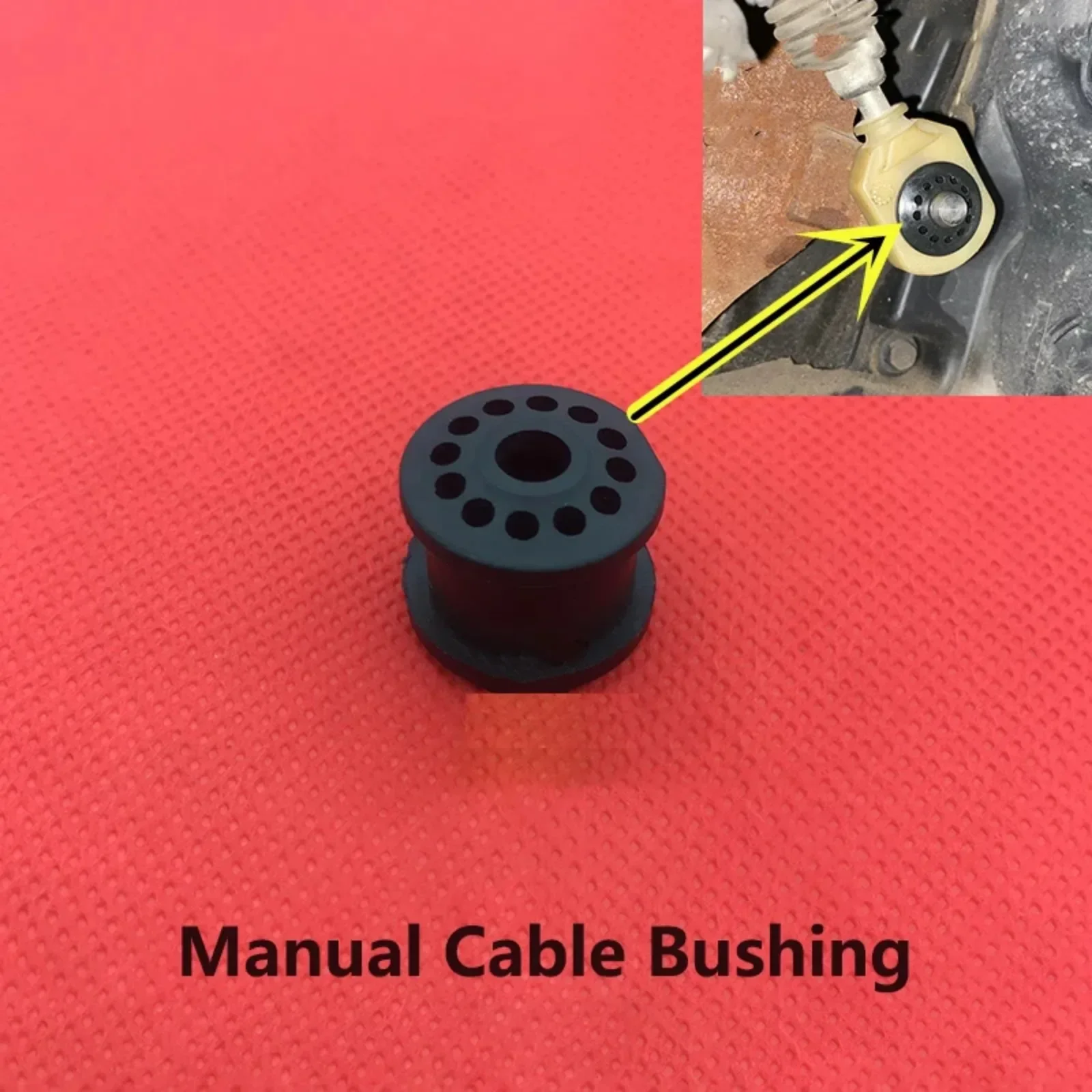 Gearbox Pull Head Gear Shift Lever Transmission Wearable Cable Linkage Cable Bushing For Ford Focus Fiesta Repair Kit 2005 2007