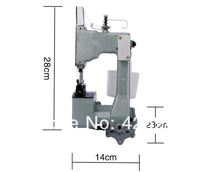 Description Picture 6 of itemGK9-2 Portable Manual sealing machine,hand bag sewing machine,Hand Packet machine,Automatic Tangent,woven bag capper,sack closer