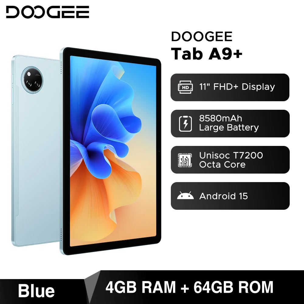 DOOGEE Tab A9+ Tablet 11