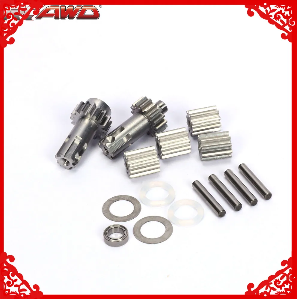40Crmo Super Heavy Duty Acciaio Differenziale Ingranaggi E Pianeta Ingranaggi Outdrives Per Arrma Mega, 3S E 4S Blx Veicoli Aggiornamento Parte