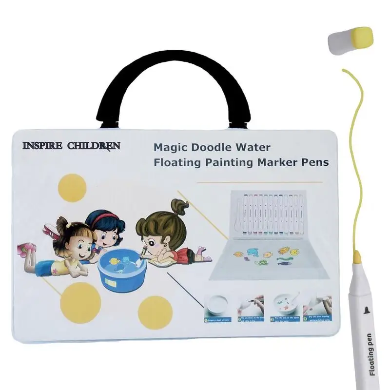 Magical Floating Drawings Bundle 4 Colors Water Markers For Toddler Markers With Floating Ink Fun And Creative Gifts For Boys