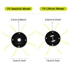 LUSQI Steel Lawn Mower Head Free 4 Lines Replacement Gasoline/Lithium Grass Trimmer Head Removal Of Garden Weed Brushcutter Part 5