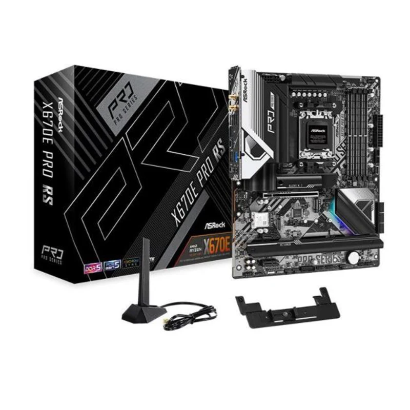 

Материнская плата для ASROCK X670E Pro RS, разъем AM5 для AMD X670, оригинальная настольная материнская плата PCI-E 5,0 m.2 sata3