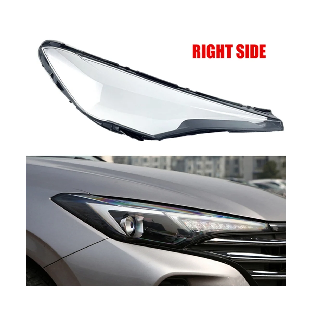 

Автомобильная фара, задняя крышка лампы, прозрачный абажур, передняя фара, задняя крышка для Eado Plus 2020 2021, левая сторона