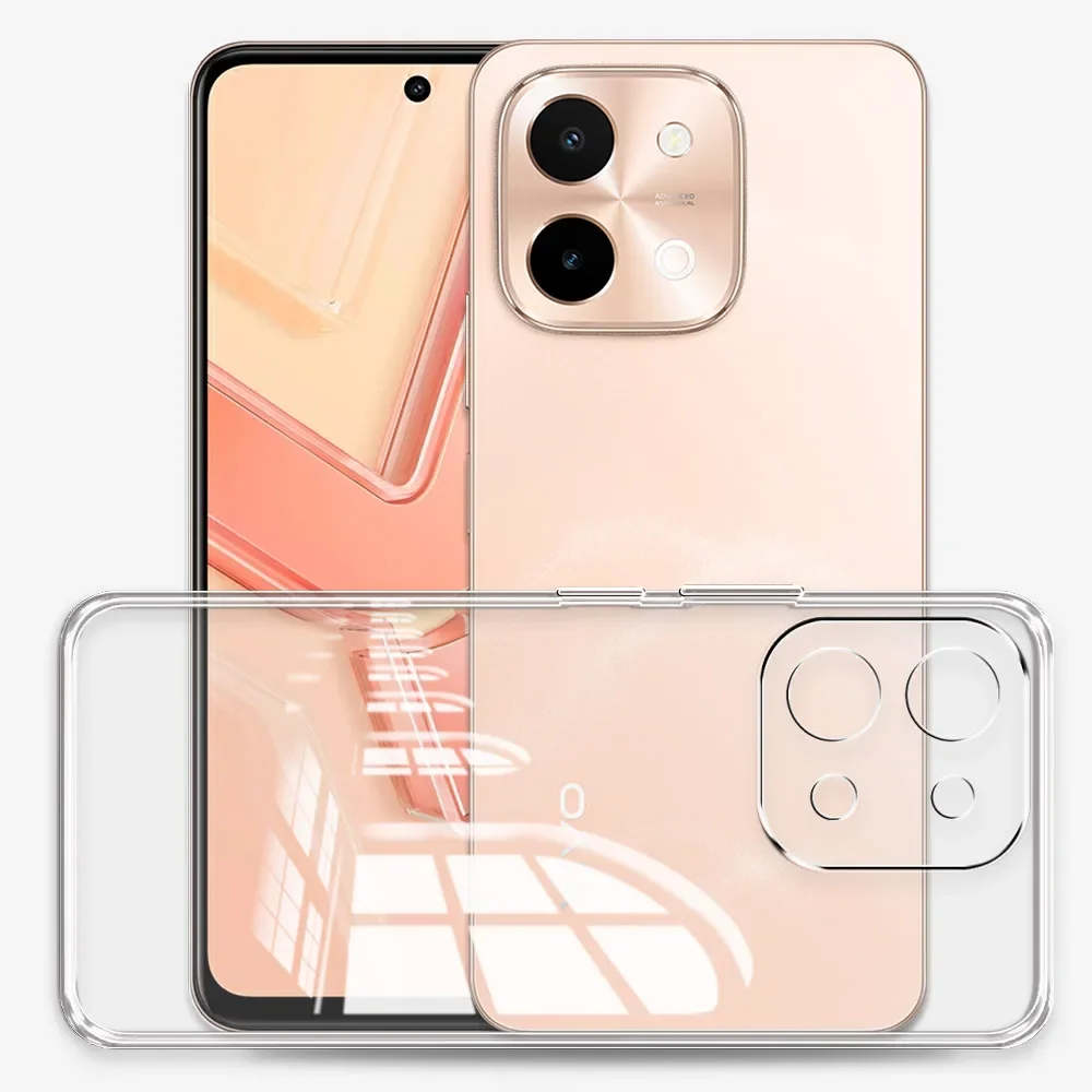 Clear Shockproof Silicone Phone Case - Soft Bumper Coque