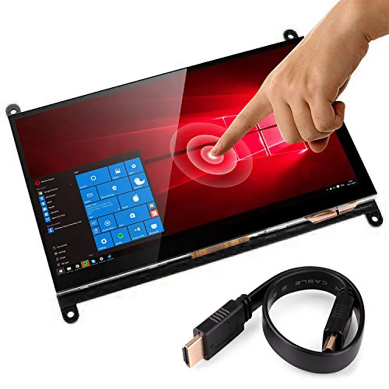 

7-дюймовый емкостный сенсорный ЖК-дисплей 1024x60 0 IPS для мини-ПК