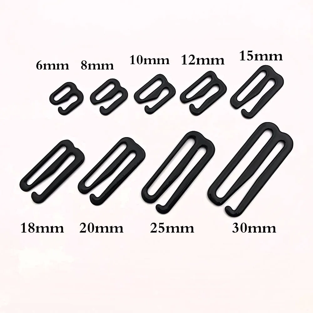 Großhandel 20 Stück / Set Verschiedene Größen von BH-Haken BH-DIY-Zubehör 5 Farben – Detail 2