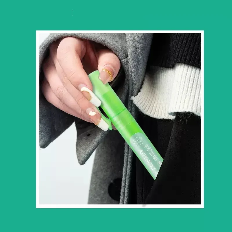 개인 정보 보호 스프레이 펜 감열지 교정기 데이터 보호 개인 정보 보호 수정액 휴대용 익스프레스 도구