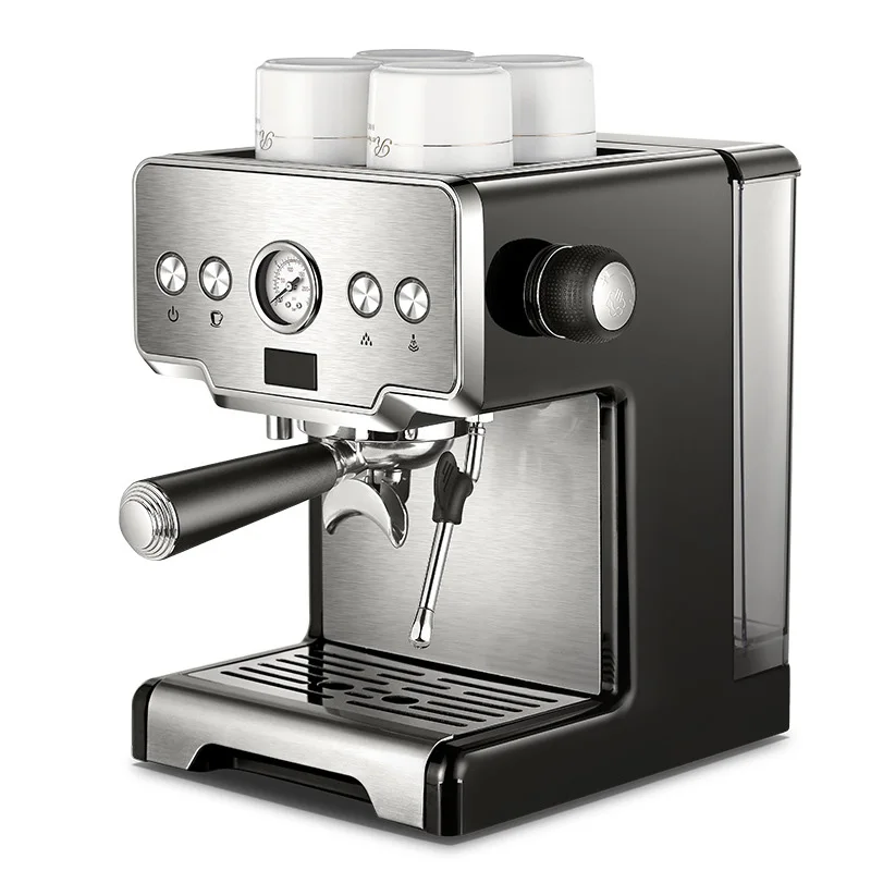 цена 15bar Coffee Maker Espresso Maker Semi-Automatic Pump Type Cappuccino Milk Bubble Maker Italian Coffee Machine CRM3605 for Home