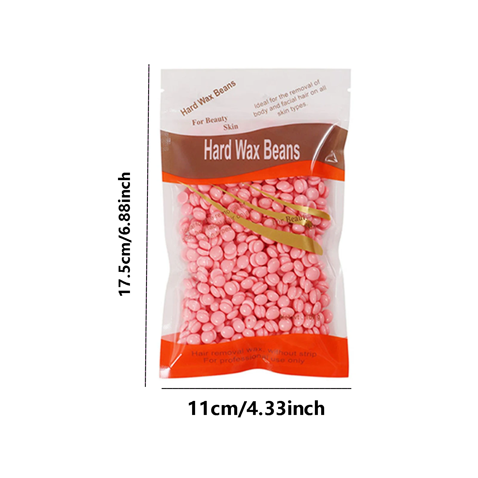 1Pc Depilated Wax Beans Granule No Need Paper Rose Lavender For Arm Legs Armpit Bagged Honey Wax Beans