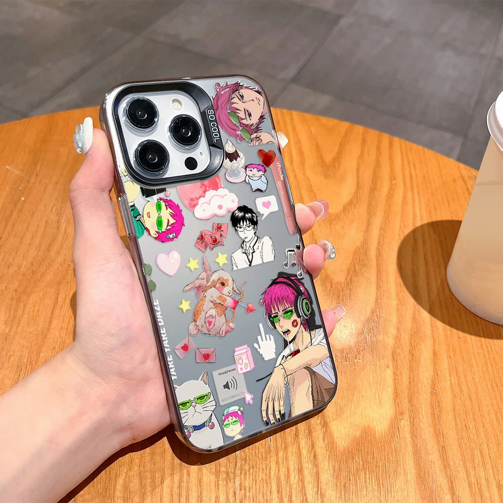 Saiki Kusuo Anime Anti-Fall Matte Phone Case