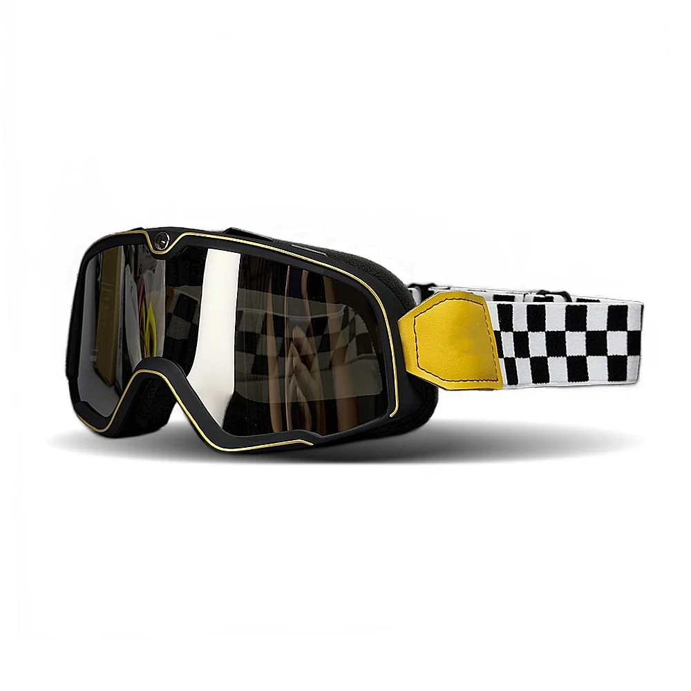Motorbike Motocross Helmet Pilot Goggles Jet Vintage Motorcycle Scooter Offroad Glasses