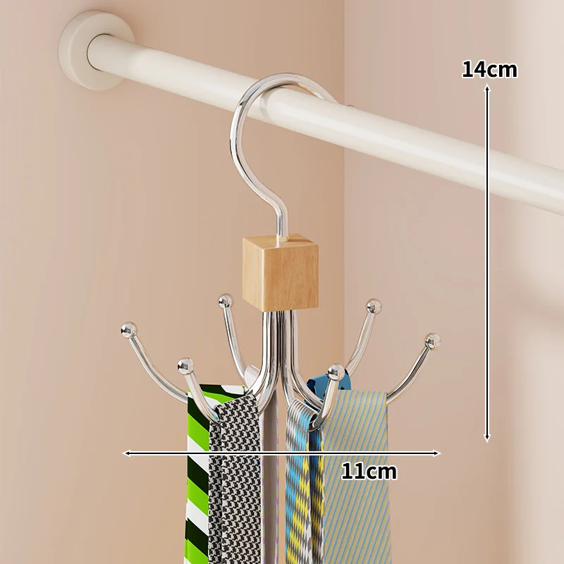 wood 6 hooks